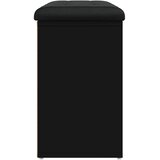  Klupa za cipele crna 82 x 32 x 50 cm od konstruiranog drva | Eponuda.ba