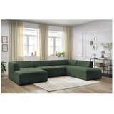 Bobochic Paris Zelena kutna garnitura (s desnim kutom/u obliku slova "U") Megeve – | shoptok.hr