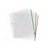  Folije "U" sa perf. A4 sa ivicom u boji, 1/25 Noki sortirano Cene