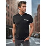 DStreet Koszulka męska polo czarna | shoptok.hr
