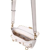 Guess Torba za čez ramo 'SARDINIA' zlata / bela | Shoptok.si