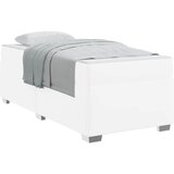  Krevetna konstrukcija s madracem Bijelo 90 x 200 cm tkanina | Eponuda.com