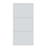 Hanah home Ormar za cipele 3 Piece Metal White | ePonuda.com