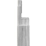 vidaXL Toaletna mizica z omarico siva sonoma 80x35x132 cm | Shoptok.si