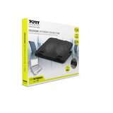 Port Stojalo z ventilatorjem za NB do 15.6, dvojni ventilator za hlajenje, USB 901099 | Shoptok.si