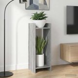  Stalak za biljke s policom 2 pcs Sivi Sonoma 30 x 30 x 80 cm | shoptok.hr