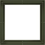  Sadilica maslinastozelena 100x100x80 cm od čelika | shoptok.hr