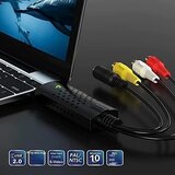 Razpakirano.si VHS na digitalni pretvornik USB 2.0 za zajem videa in zvoka, črn | Shoptok.si