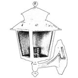 Opviq Vanjska zidna lampa BAP-68213-BSY, 38 cm, IP65, E27, 40W, Crna | Eponuda.ba