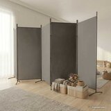 Sobna pregrada s 5 panela antracit 433x180 cm od tkanine | shoptok.hr