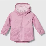 Columbia Jakna za dojenčka Rainy Trails Fleece roza barva