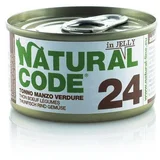 cat jelly konzerva za mačke - tuna, beef and vegetables 85g