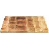  Ploča stola 70x60x3,8 cm pravokutno puno drvo grubo mango | shoptok.hr