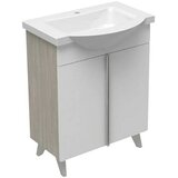 Ferotehna Srednje visoka omarica Tea 75 (Širina: 75 cm, Bela) | Shoptok.si