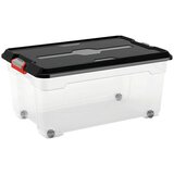 Keter Kutija za pohranu s poklopcem (D x Š x V: 27 x 58 x 38 cm, 45 l, Prozirno) Cijene