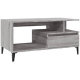  Stolić za kavu boja sivog hrasta 90x49x45 cm konstruirano drvo | shoptok.hr