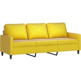  2-dijelni set sofa s jastucima žuti baršunasti | shoptok.hr
