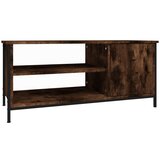 Maison Chic TV omarica - TV stojalo - Televizijska omarica dimljeni hrast 100x40x45 cm inženirski les, (21701887) | Shoptok.si