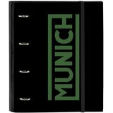 Munich Registrator s prstenovima Caviar Crna 27 x 32 x 3.5 cm | shoptok.hr