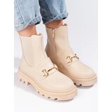 Shelvt Beige women's daggers on the platform | Eponuda.ba