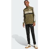 Adidas Športna trenirka 'Seasonal Essentials Tiberio' oliva / črna / bela | Shoptok.si