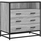 vidaXL Predalnik siva sonoma 70x41x70 cm inženirski les, (22125220) Cene