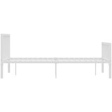  Okvir za krevet bijeli metalni 120 x 200 cm | shoptok.hr