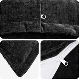  Presvlaka za jastuk 2 kom. HOUTEN Antracit 40 x 70 cm - Antracit 40 x 70 cm 2 | shoptok.hr