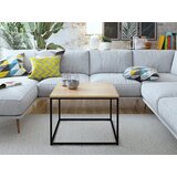 ADRK Moderna kvadratna kavna mizica BELRET 60x60 - HRAST CRAFT-RNA MAT Cene