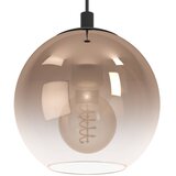 Eglo 901923 - visilica na sajli ariscani 1xE27/60W/230V crna/bež/zadimljena | Eponuda.com