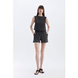 Defacto Regular Fit Normal Waist Casual Straight Leg Sweater Shorts Cene