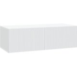 vidaXL TV ormar za zid Zidne Bijela 98 x 41 x 30 cm Konstruirano drvo - Bijela 98 x 41 x 30 cm | shoptok.hr