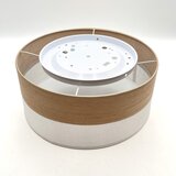  stropno svetlo sirja wood 1xE27/15W/230V prečnik 35 cm bela/hrast | Eponuda.com