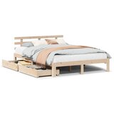  Okvir kreveta s ladicama bez madraca 135x190 cm | shoptok.hr