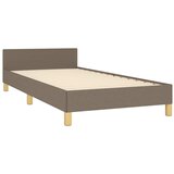  Okvir za krevet bez madraca smeđesivi 80x200cm od tkanine | shoptok.hr