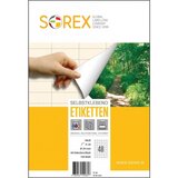  Etikete Sorex okrogle - Ø 20 mm, 100/1 | Shoptok.si