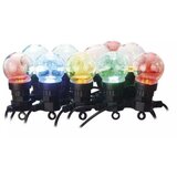 Emos 50 led svetlobna veriga -10× party žarnice, 5m, IP44, večbarvne DCPM01 | Shoptok.si