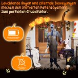 SHX Animirani mož z verižno žago za halloween dekoracijo | Shoptok.si