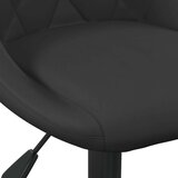  Barski stolac crni baršunasti | shoptok.hr