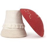 Lorena Canals Crvena/krem tekstilna dječja kutija za pohranu ø 38x33 cm Big Mushroom – | shoptok.hr