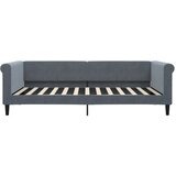  Dnevni krevet tamnosivi 100 x 200 cm baršunasti | shoptok.hr