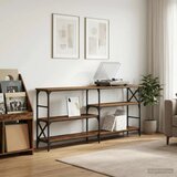 Konzolna stolica Staro drvo 180 x 29 x 76 5 cm metal PB - Staro drvo 180 cm | shoptok.hr
