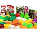  Plastičan set hrane, povrće s dodacima, 120 komada | shoptok.hr