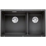 Blanco sudoper SUBLINE 430/270-U InFino SILGRANIT ANTRACIT, bez dalj.upr. | shoptok.hr