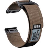 INF Garmin Fenix 8 najlonski pleten pašček Brown 26 mm, (22148779) | Shoptok.si