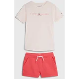 Tommy Hilfiger Komplet modra / pastelno roza / melona