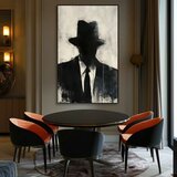  Slika THE FACELESS MOBSTER | Akrilni detalji | shoptok.hr