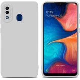 Cadorabo Ohišje, združljiv s Samsungom v tekoči beli barvi - zaščitni pokrov iz fleksibilnega silikona TPU, (20617254) | Shoptok.si
