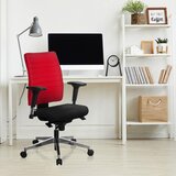 MID.YOU Vrtljiv Stol Pro-tec 350, Črna, Rdeča | Shoptok.si