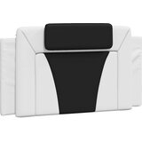  Okvir za krevet Viana bez madraca bijelo-crni 100x200cm umjetna koža | shoptok.hr